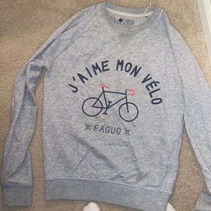 French sweatshirt. Bought in Paris. Frnech brand
